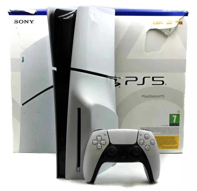 KONSOLA SONY PS5 CFI-2016 1TB SLIM Z NAPĘDEM KOMPLET