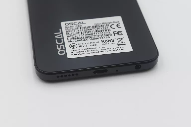 TELEFON OSCAL C80, 8GB/128GB, MIDNIGHT BLACK