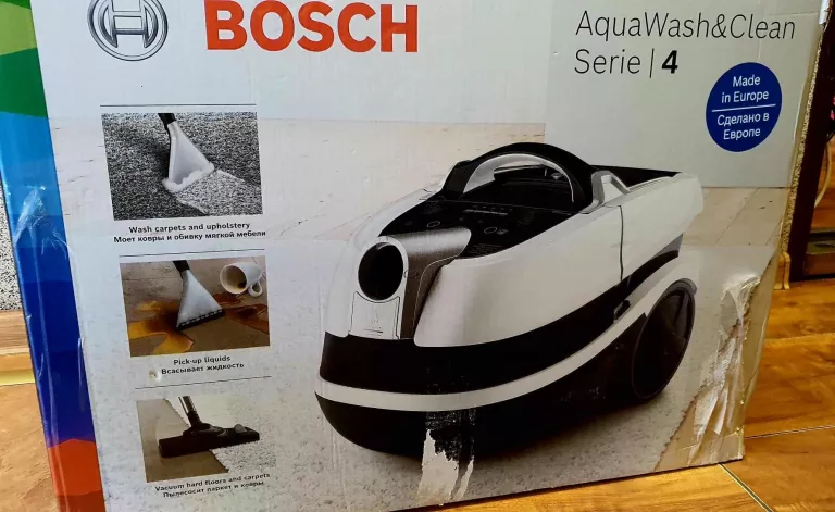 ODKURZACZ  PIORĄCY BOSCH AQUAWASH&CLEAN SERIE 4