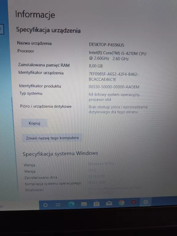LAPTOP TOSHIBA PORTEGE R30-A HD | I3-4000M
