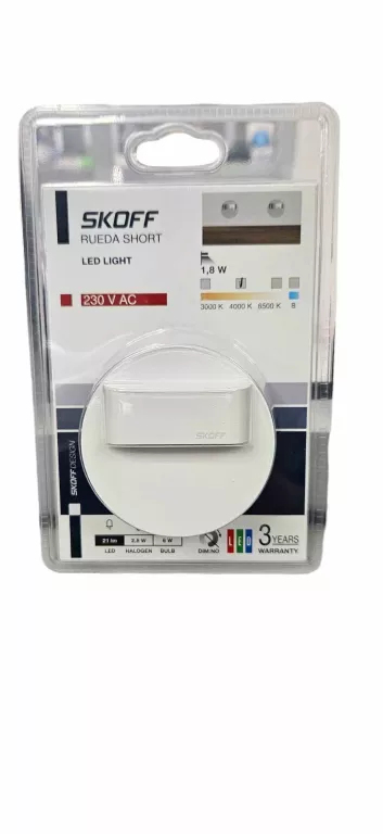 OPRAWA LED SKOFF RUEDA BIAŁA 230V BIAŁA NEUTRALNA