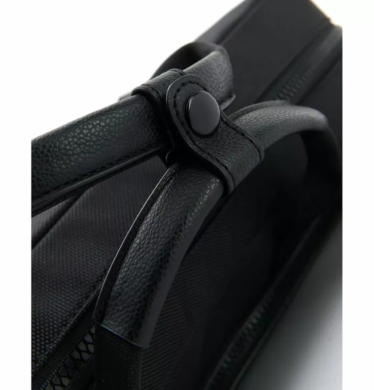 ELEGANCKA TORBA AKTÓWKA NA RAMIĘ RESERVED 029BE-99X CZARNA SUPER STAN