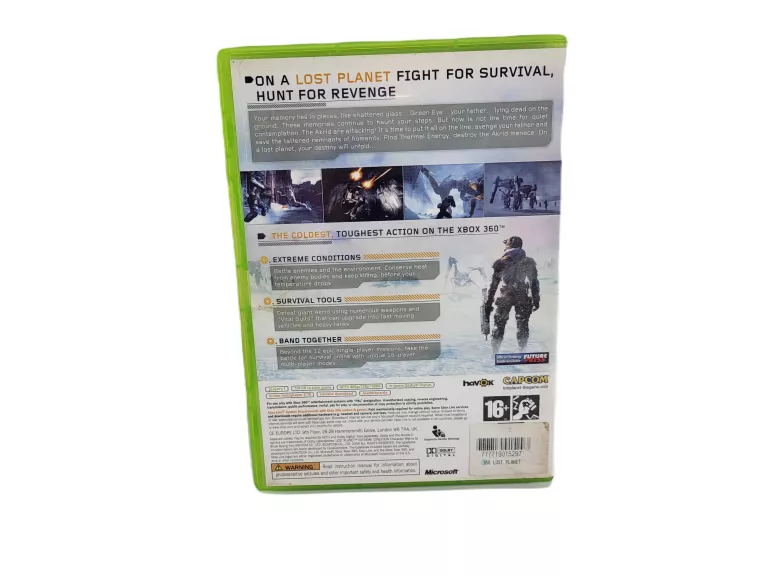 GRA NA KONSOLĘ XBOX 360 LOST PLANET EXTREME CONDITION