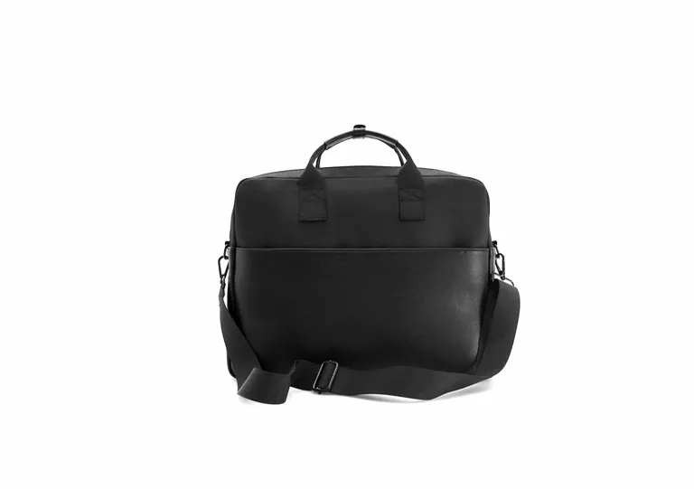 ELEGANCKA TORBA AKTÓWKA NA RAMIĘ RESERVED 029BE-99X CZARNA SUPER STAN