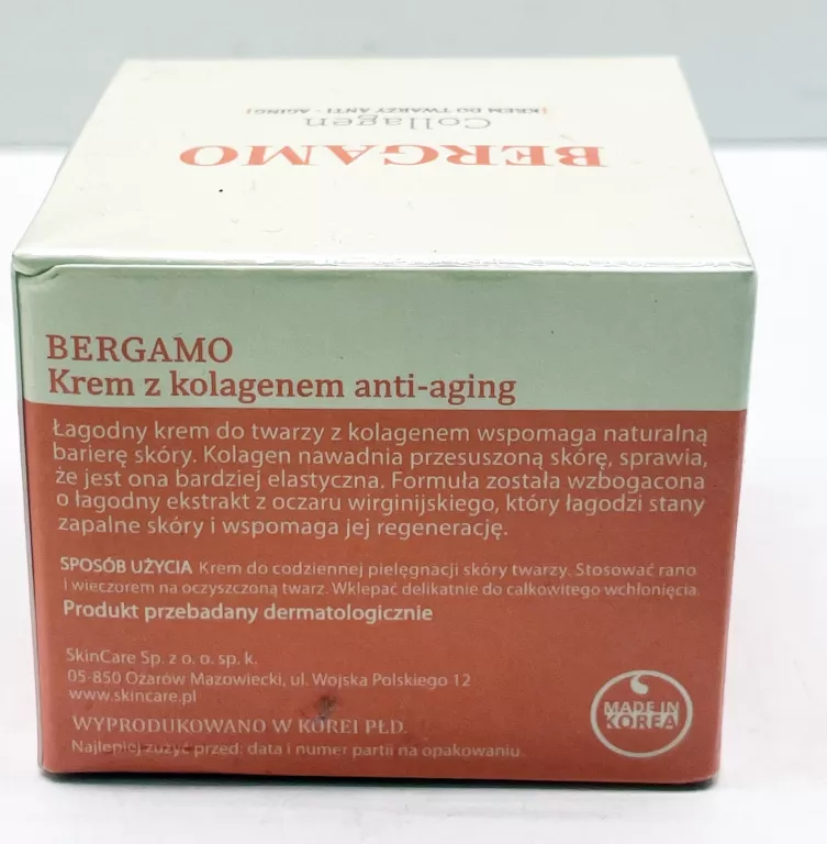 BERGAMO KREM Z KOLAGENEM ANTI-AGING 50 ML