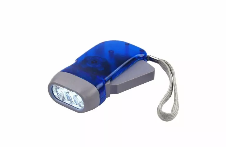 LATARKA KINETYCZNA LED DYNAMO KIESZONKOWA