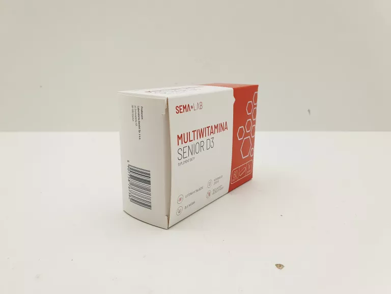 SEMA LAB MULTIWITAMINA SENIOR D3 60 TABLETEK