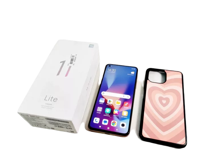 SMARTFON XIAOMI MI 11 LITE 6 GB /64 GB DUAL SIM RÓŻOWY EKRAN 6.55" + ETUI