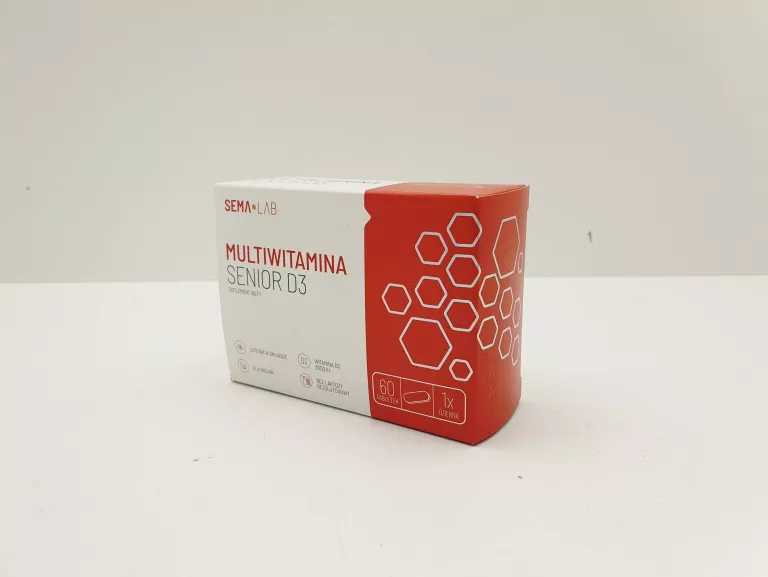 SEMA LAB MULTIWITAMINA SENIOR D3 60 TABLETEK
