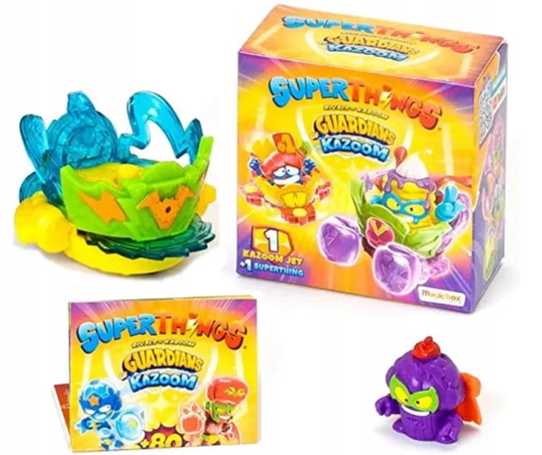 SUPER ZINGS SERIA 9 THINGS KAZOOM JETS FIGURKA