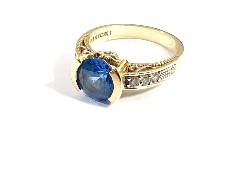 przepiekny-zloty-pierscionek-mikicki-designe-585-r14-ean-gtin-5903772052206