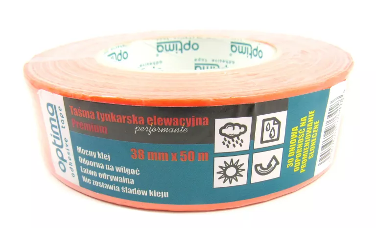 TAŚMA TYNKARSKA ELEWACYJNA 38MM/50M UV 30DNI