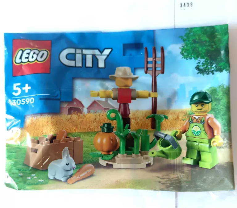 KLOCKI LEGO 30590 CITY - OGRÓD NA FARMIE I STRACH NA WRÓBLE