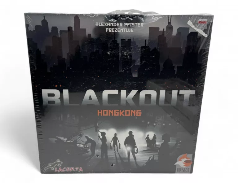GRA PLANSZOWA LACERTA BLACKOUT: HONG KONG (EDYCJA POLSKA)