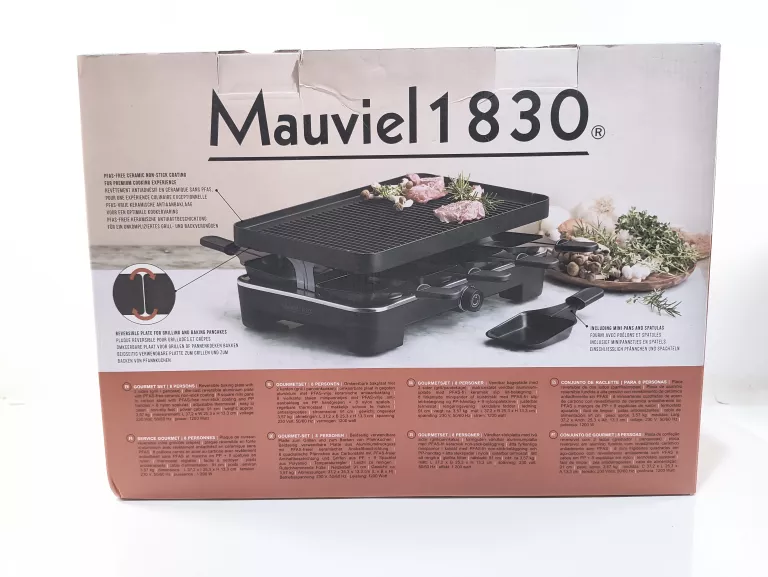 GRILL ELEKTRYCZNY MAUVIEL 1830 1200 W