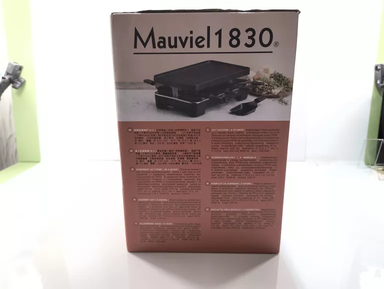 GRILL ELEKTRYCZNY MAUVIEL 1830 1200 W