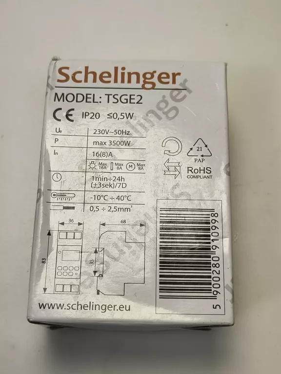 BEMKO PROGRAMATOR CZASOWY ELEKTRONICZNY NA SZYNĘ OKAZJA!