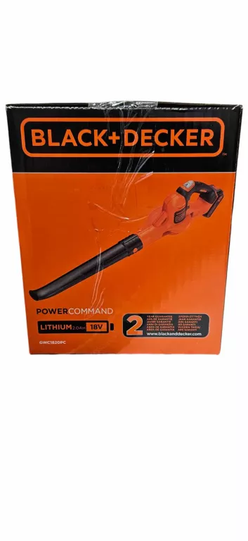 AKUMULATOROWA DMUCHAWA DO LIŚCI BLACK&DECKER GWC1820PCB
