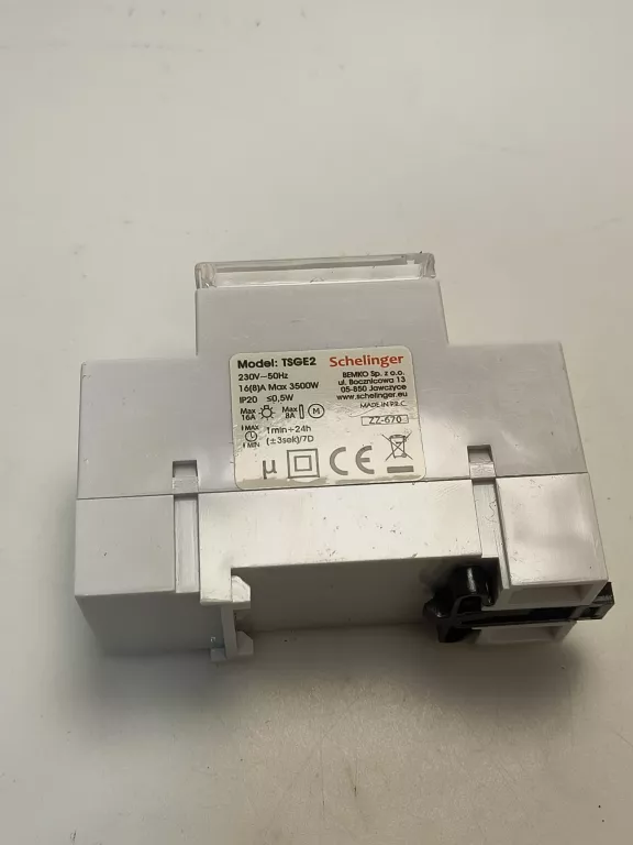 BEMKO PROGRAMATOR CZASOWY ELEKTRONICZNY NA SZYNĘ OKAZJA!