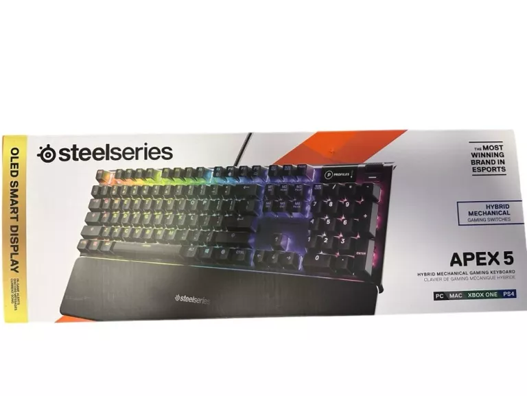 KLAWIATURA STEELSERIES APEX 5 W PUDEŁKU