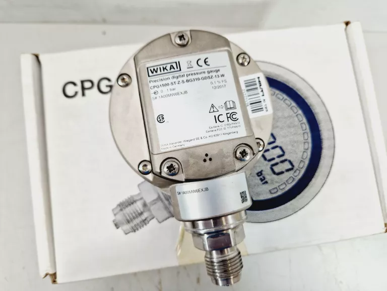 MANOMETR ELEKTRONICZNY Z OPCJONALNĄ REJESTRACJĄ WIKA CPG1500