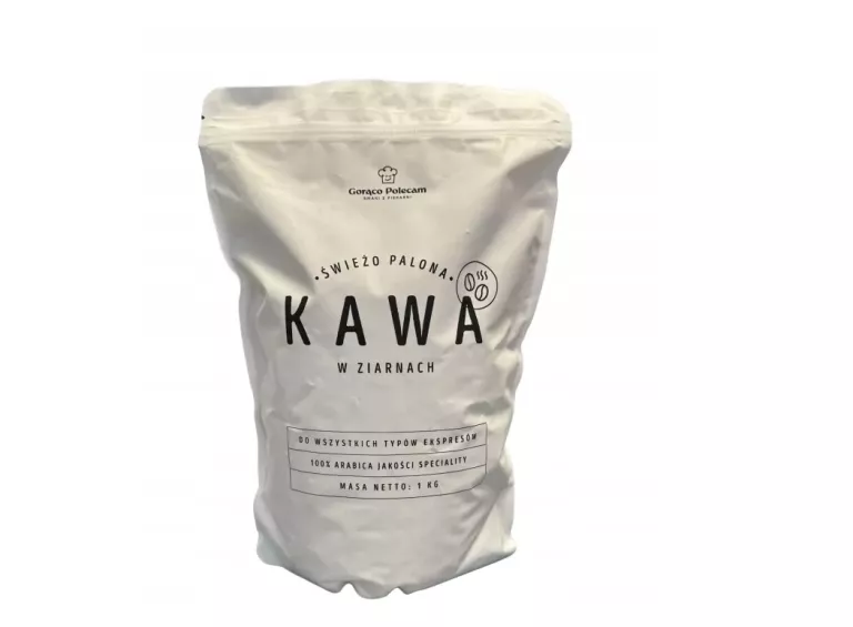 KAWA ZIARNISTA ARABICA ŚWIEŻO PALONA 1000G