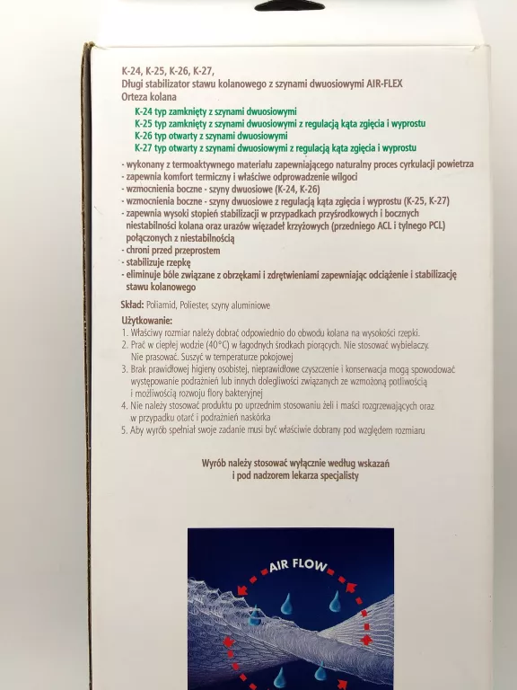 ORTEZA KOLANA NEOX AIR-FLEX K-27 XL
