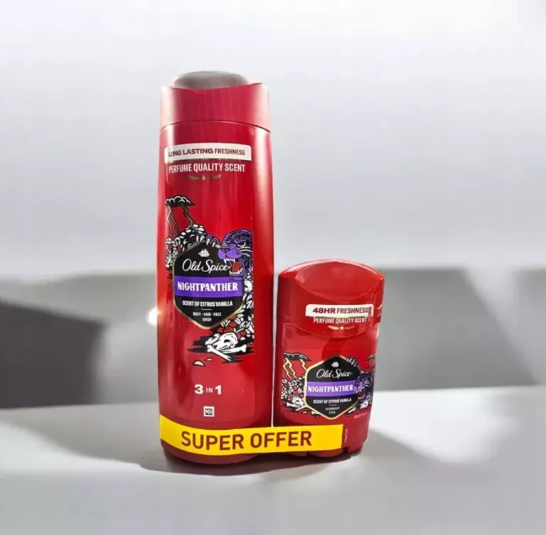 ZESTAW OLD SPICE NIGHTPANTHER ZESTAW SZTYFT 50ML+ŻEL400ML