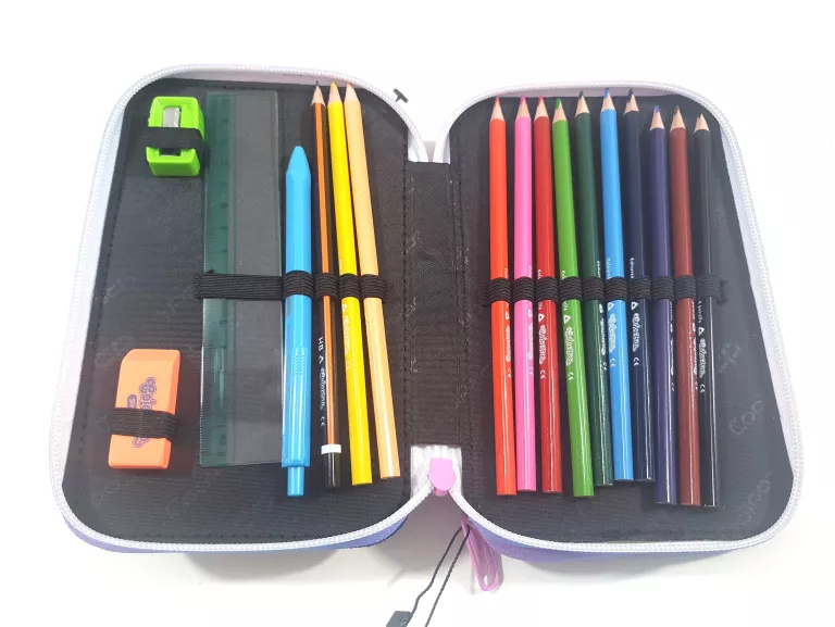 PIÓRNIK COOLPACK JEDNOROŻCE Z WYPOSAŻENIEM