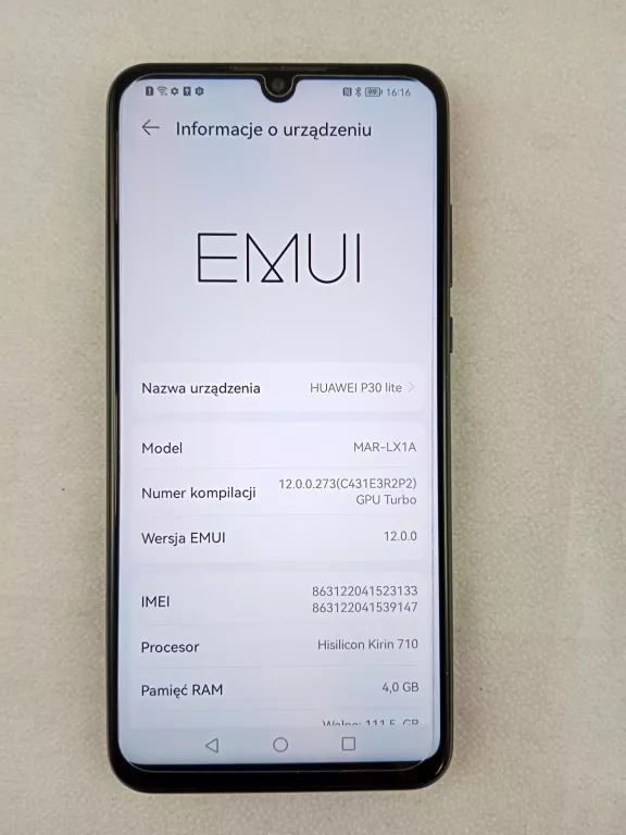 TELEFON HUAWEI P30 LITE 4/128GB