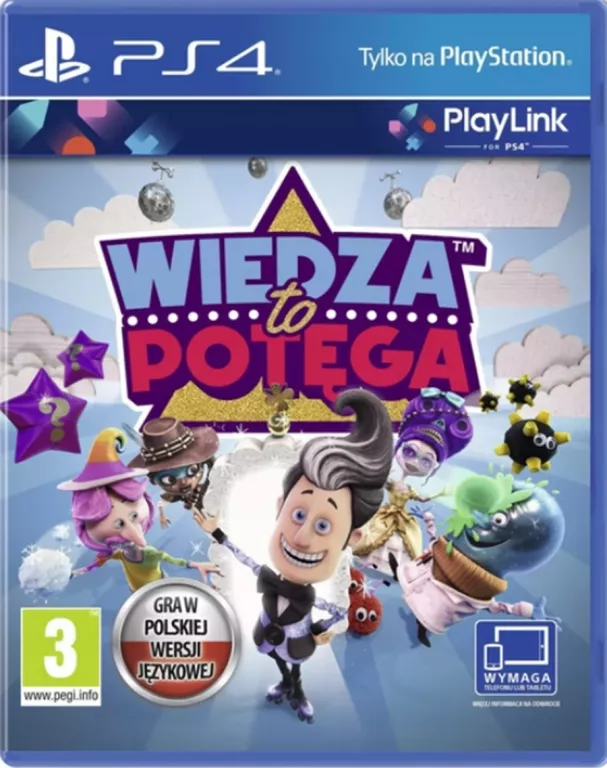 GRA PLAYSTATION 4 WIEDZA TO POTĘGA