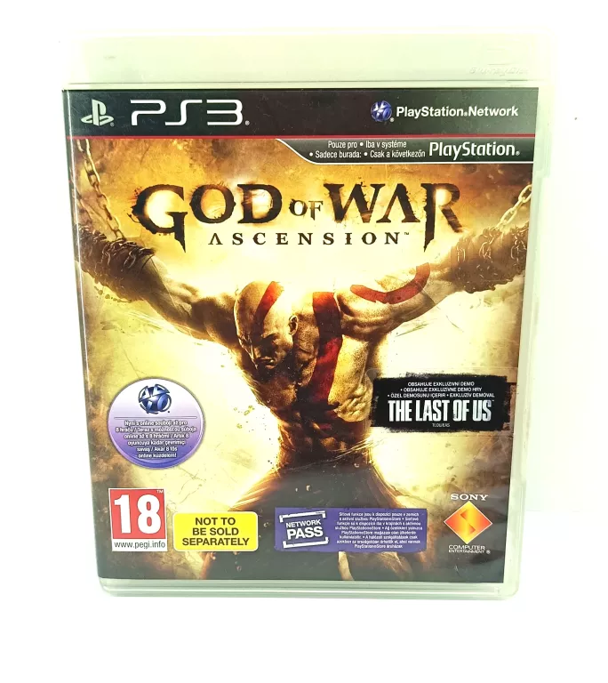 GRA GOD OF WAR ASCENSION PS3