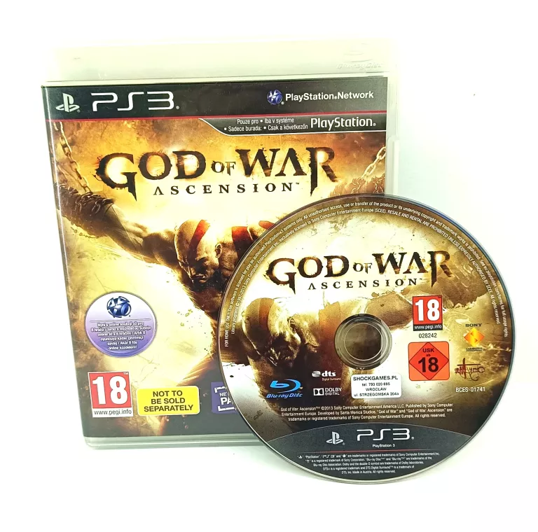 GRA GOD OF WAR ASCENSION PS3