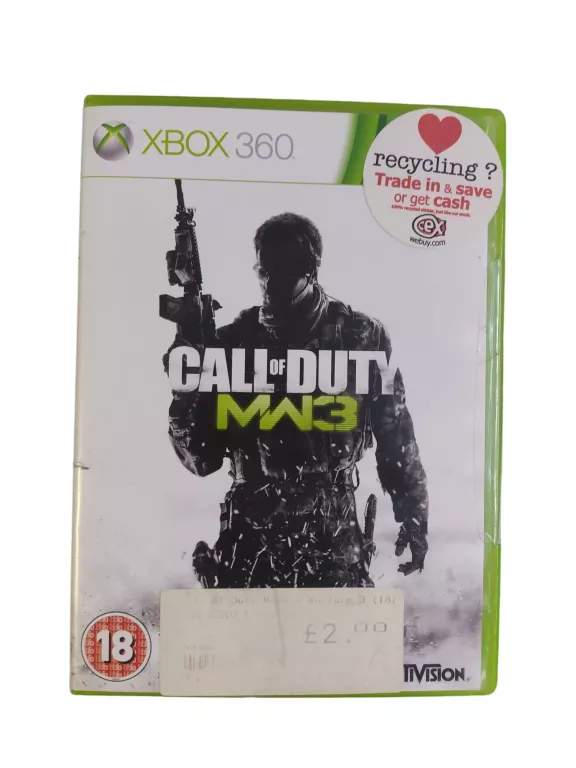 GRA XBOX 360 CALL OF DUTY MW3