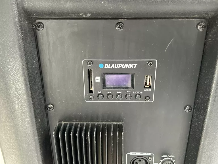 GŁOŚNIK PRZENOŚNY BLAUPUNKT PA25 1900 W BLUETOOTH