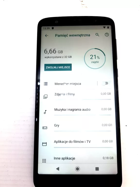 TELEFON SMARTFON MOTOROLA MOTO G6 3/32GB Z PUDEŁKIEM+ ETUI