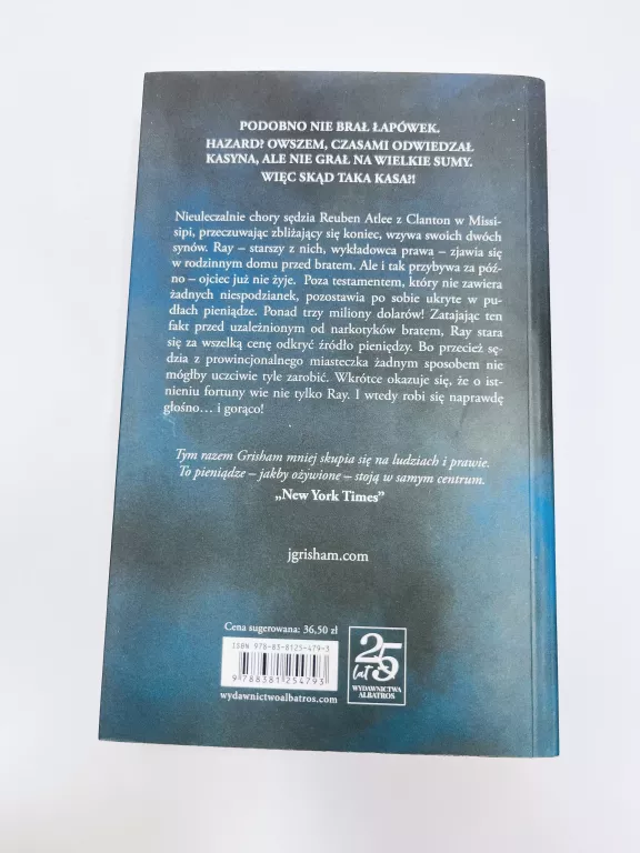 KSIĄŻKA WEZWANIE JOHN GRISHAM *IGŁA*