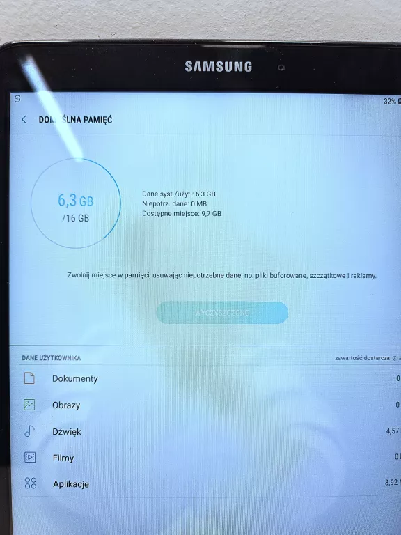 TABLET SAMSUNG GALAXY TAB A (2016) + ETUI