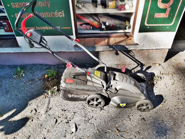 KOSIARKA ELEKTRYCZNA FAWORYT ME34 + KOSZ