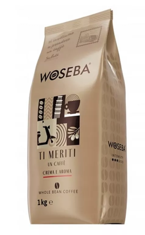 KAWA WOSEBA ZIARNISTA TI MERITI CREMA E AROMA 1KG