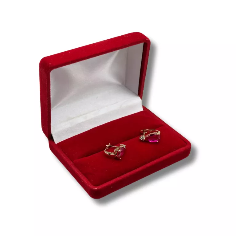 zlote-kolczyki-proba-375-wkurk-rubin-syntetyczny-221g-stan-11323-2