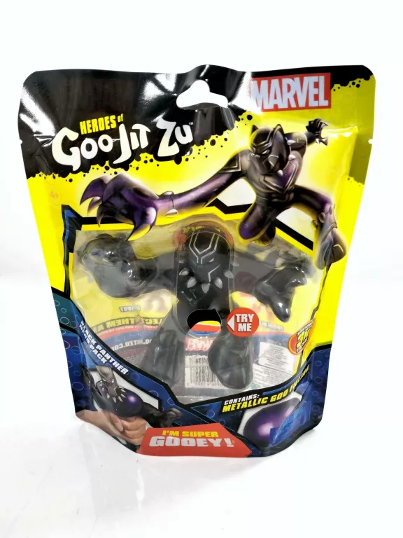 FIGURKA BLACK PANTHER HEROES OF GOO JIT ZU GNIOTEK - STAN FABRYCZNY !