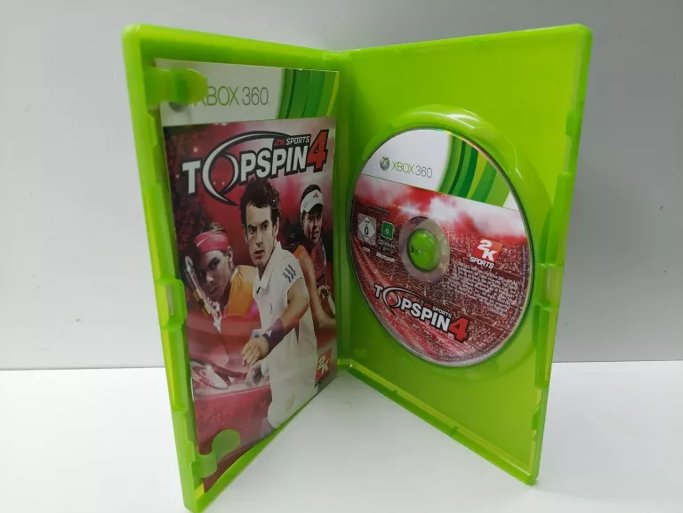 TOP SPIN 4 XBOX 360