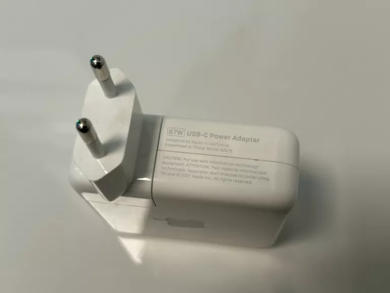 ZASILACZ ŁADOWARKA USB-C APPLE 67W