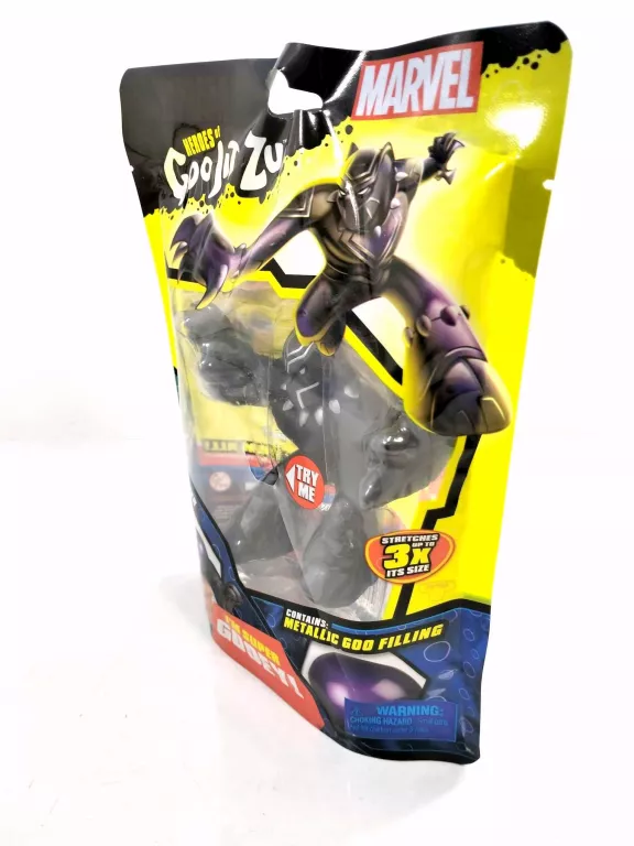 FIGURKA BLACK PANTHER HEROES OF GOO JIT ZU GNIOTEK - STAN FABRYCZNY !