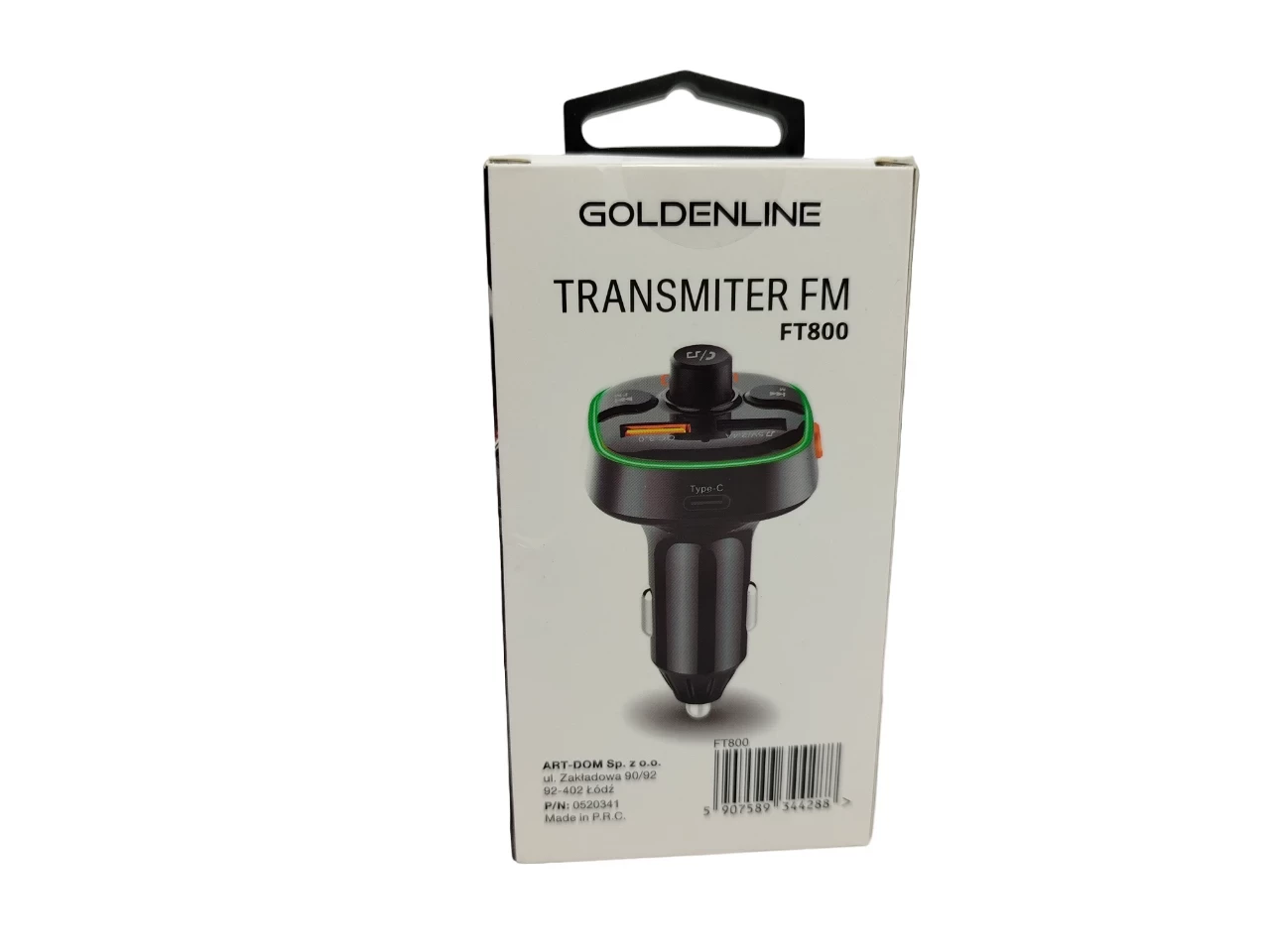 TRANSMITER FM GÖTZE & JENSEN GOLDEN LINE FT800 SAMOCHODOWY