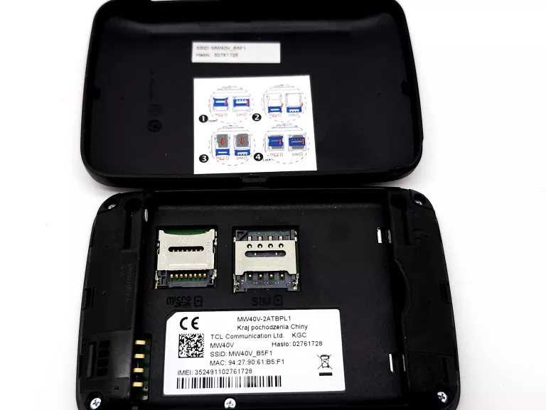 ROUTER ALCATEL LINK ZONE MV40V + ŁAD