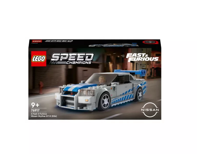 LEGO SPEED CHAMPIONS 76917 NISSAN SKYLINE GT-R R34