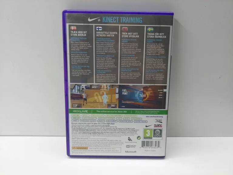 KINECT TRAINING XBOX 360