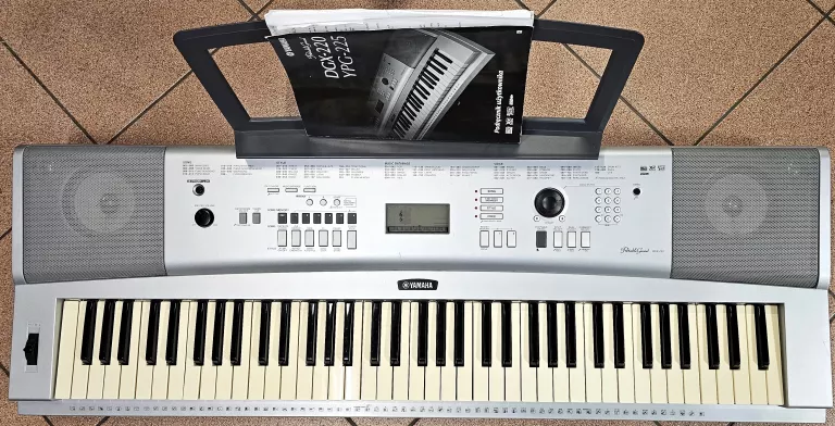 KEYBOARD YAMAHA DGX 220 + STOJAK + ZASILACZ+ INSTRUKCJA